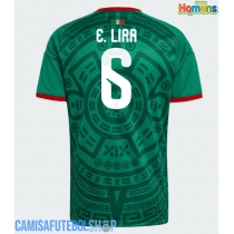 Camisa de time de futebol México Erik Lira #6 Replicas 1º Equipamento Mundo 2026 Manga Curta